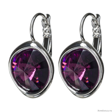 Серьги Fiore Luna, Amethyst, A1902.M11 V/S Серьги Fiore Luna, Amethyst, A1902.M11 V/S